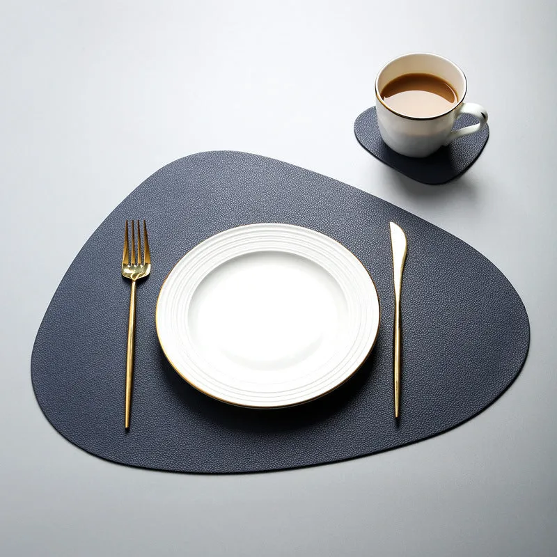 Dining Table Mat PU Insulation Place Mats