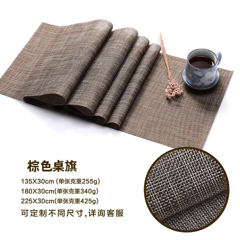 Dining Table Mat PVC Waterproof Non-Slip Mats