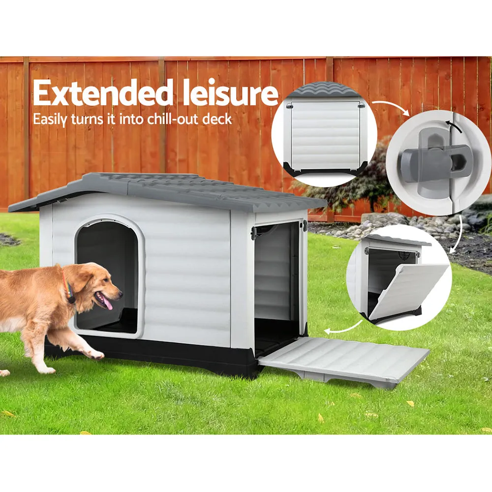 Dog Kennel Extra Large Pet Dog House 98cm x 68.5cm x 68cm