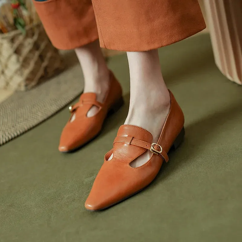 Earth-tone Everyday Casual Flat Shoes