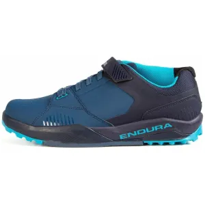 Endura MT500 Burner Flat Mens MTB Cycling Shoes - Navy