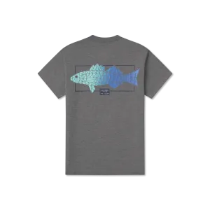 FieldTec™ Heathered Performance Tee - Gradient Scales