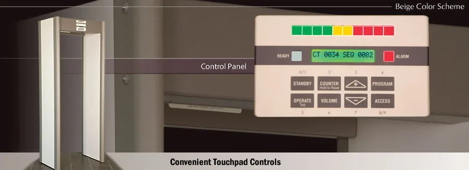 Garrett CS 5000 Walk-Through Metal Detector