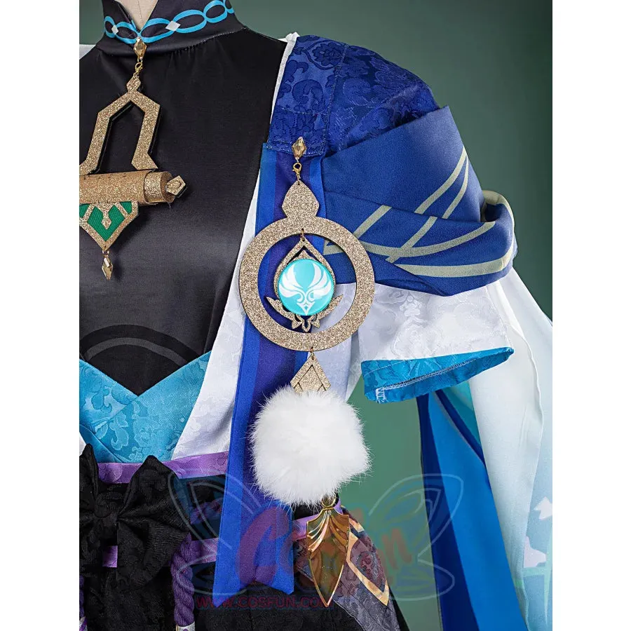 Genshin Impact Scaramouche Wanderer Cosplay Costume C07643E  B