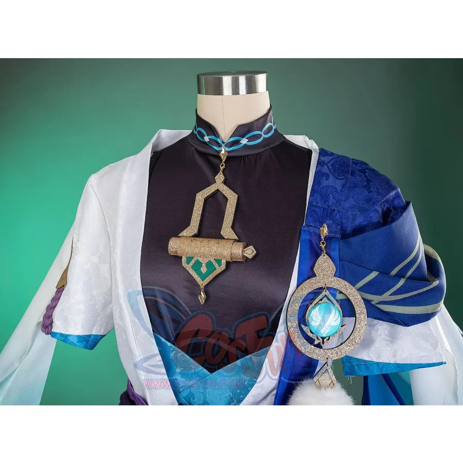 Genshin Impact Scaramouche Wanderer Cosplay Costume C07643E  B