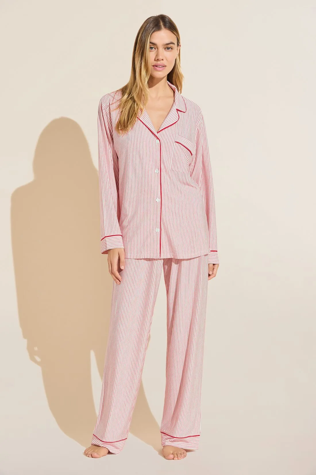 Gisele Printed TENCEL™ Modal Long PJ Set