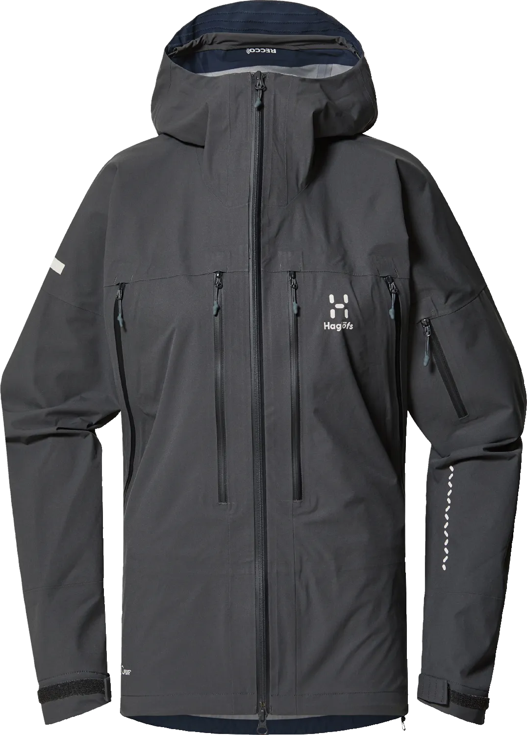 Haglöfs Women&#x27;s L.I.M Touring Proof Jacket Magnetite | Buy Haglöfs Women&#x27;s L.I.M Touring Proof Jacket Magnetite here | Outnorth