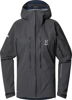 Haglöfs Women&#x27;s L.I.M Touring Proof Jacket Magnetite | Buy Haglöfs Women&#x27;s L.I.M Touring Proof Jacket Magnetite here | Outnorth