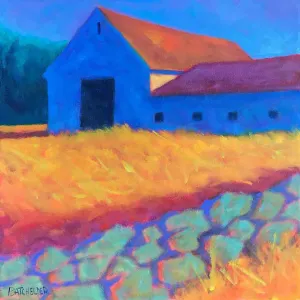 Hay Season -Oil Painting 16x16