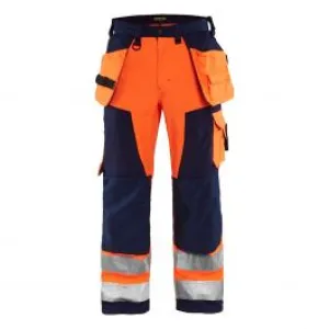 High&#x20;Vis&#x20;Softshell&#x20;Craftsman&#x20;Trouser&#x20;1567&#x20;High&#x20;Vis&#x20;Oranje&#x2F;Marineblauw&#x20;-&#x20;Bl&#xE5;kl&#xE4;der