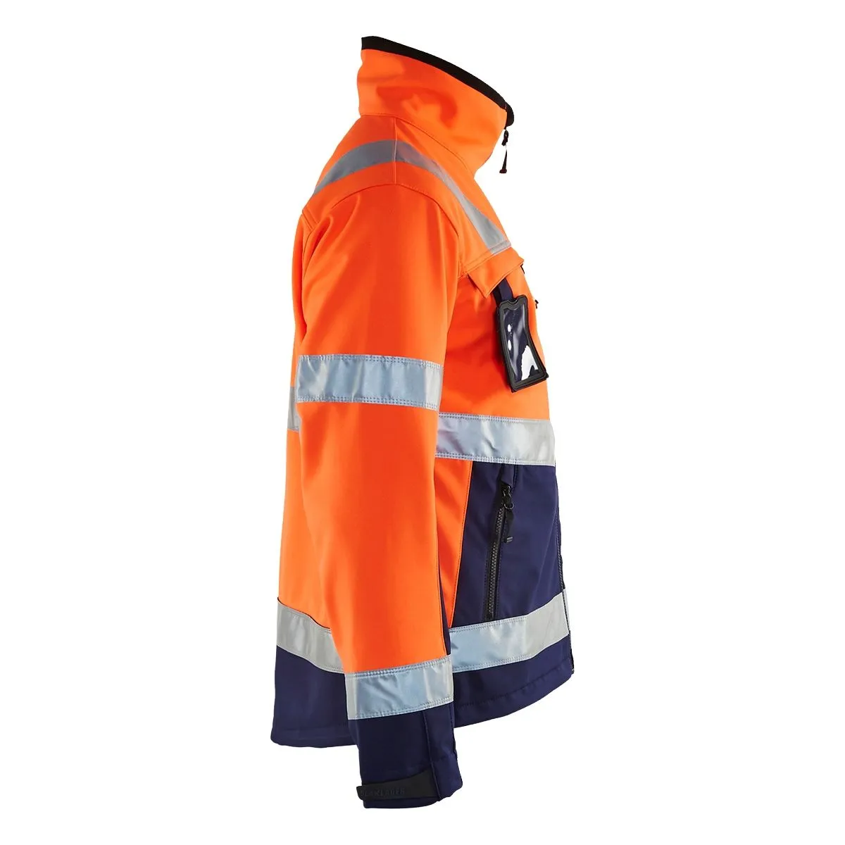 High&#x20;Vis&#x20;Softshell&#x20;Jacket&#x20;4900&#x20;High&#x20;Vis&#x20;Geel&#x2F;Marine&#x20;-&#x20;Bl&#xE5;kl&#xE4;der