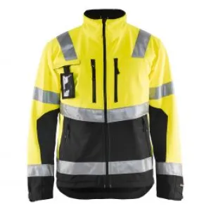 High&#x20;Vis&#x20;Softshell&#x20;Jacket&#x20;4900&#x20;High&#x20;Vis&#x20;Geel&#x2F;Zwart&#x20;-&#x20;Bl&#xE5;kl&#xE4;der