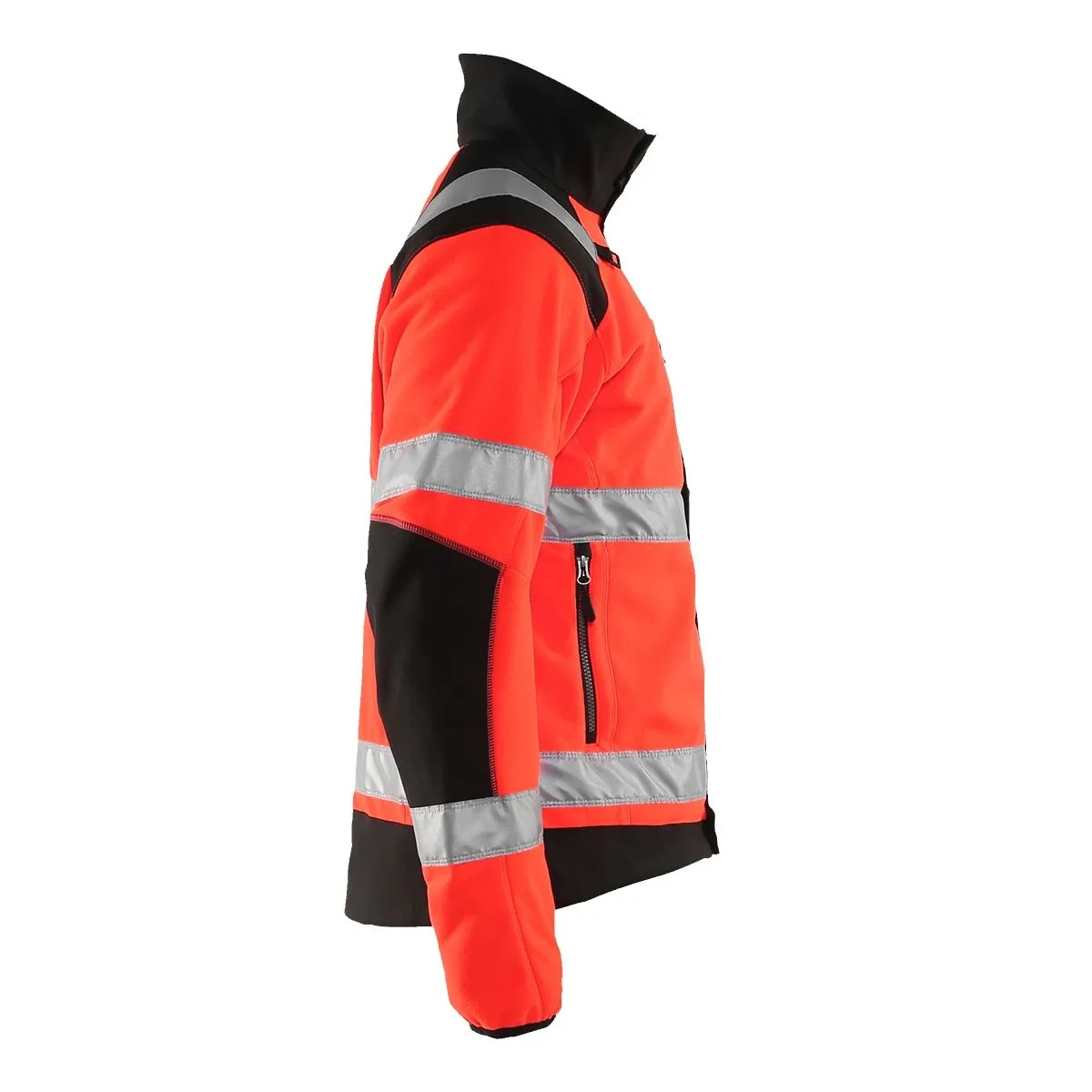 High&#x20;Vis&#x20;Windproof&#x20;Fleece&#x20;Jacket&#x20;4888&#x20;High&#x20;Vis&#x20;Geel&#x2F;Marineblauw&#x20;-&#x20;Bl&#xE5;kl&#xE4;der