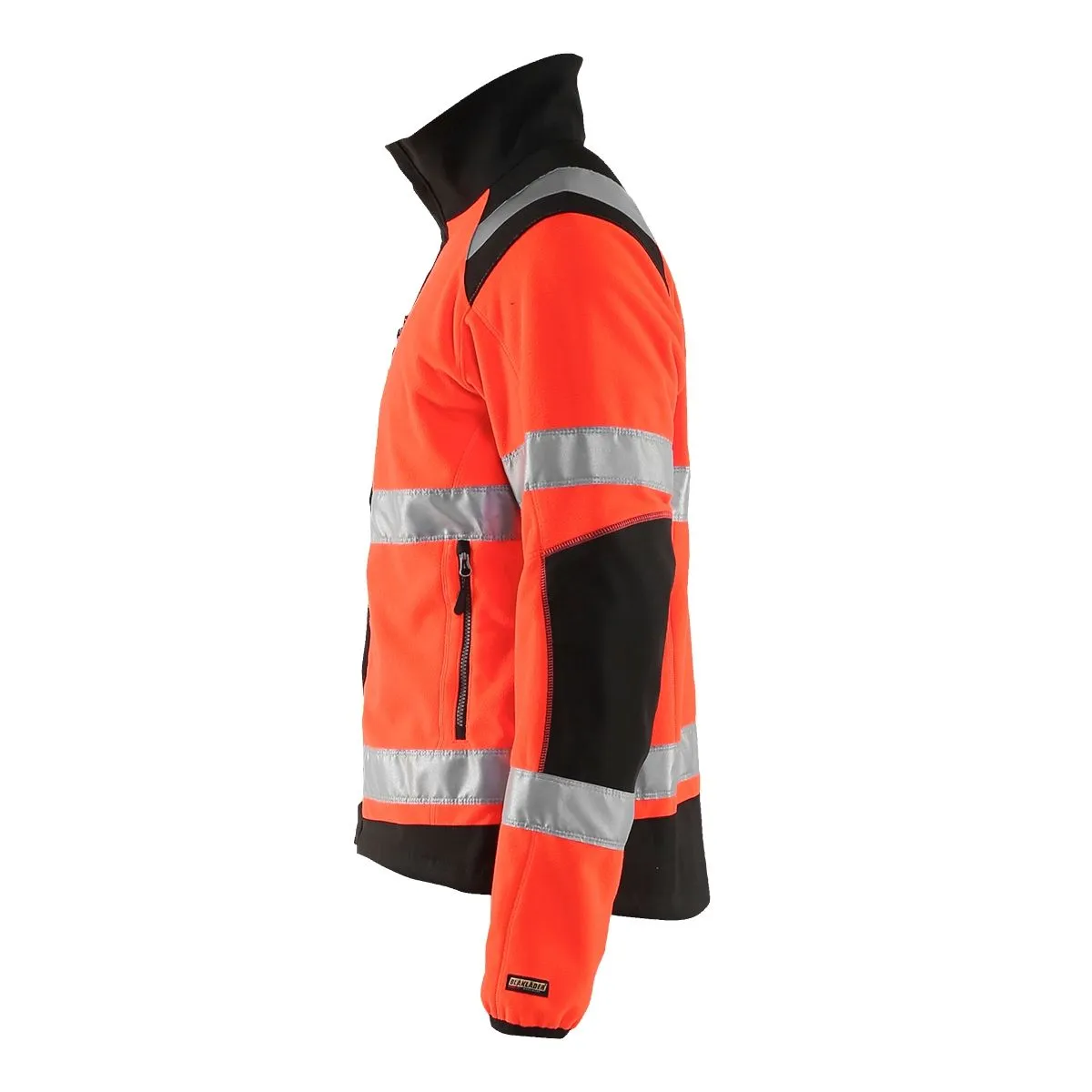 High&#x20;Vis&#x20;Windproof&#x20;Fleece&#x20;Jacket&#x20;4888&#x20;High&#x20;Vis&#x20;Geel&#x2F;Marineblauw&#x20;-&#x20;Bl&#xE5;kl&#xE4;der