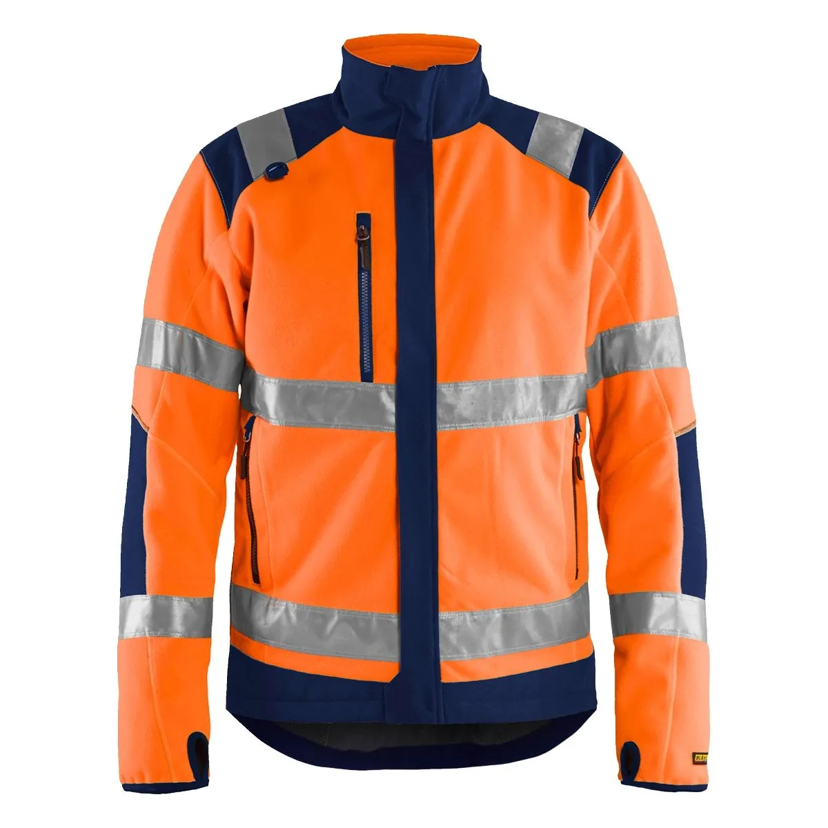 High&#x20;Vis&#x20;Windproof&#x20;Fleece&#x20;Jacket&#x20;4888&#x20;High&#x20;Vis&#x20;Geel&#x2F;Marineblauw&#x20;-&#x20;Bl&#xE5;kl&#xE4;der