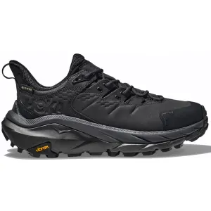 Hoka Men's Kaha 2 Low GORE-TEX Walking Shoes Black / Black