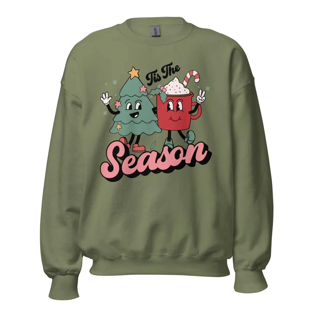 Holiday 'Tis The Season Characters' Crewneck Sweatshirt