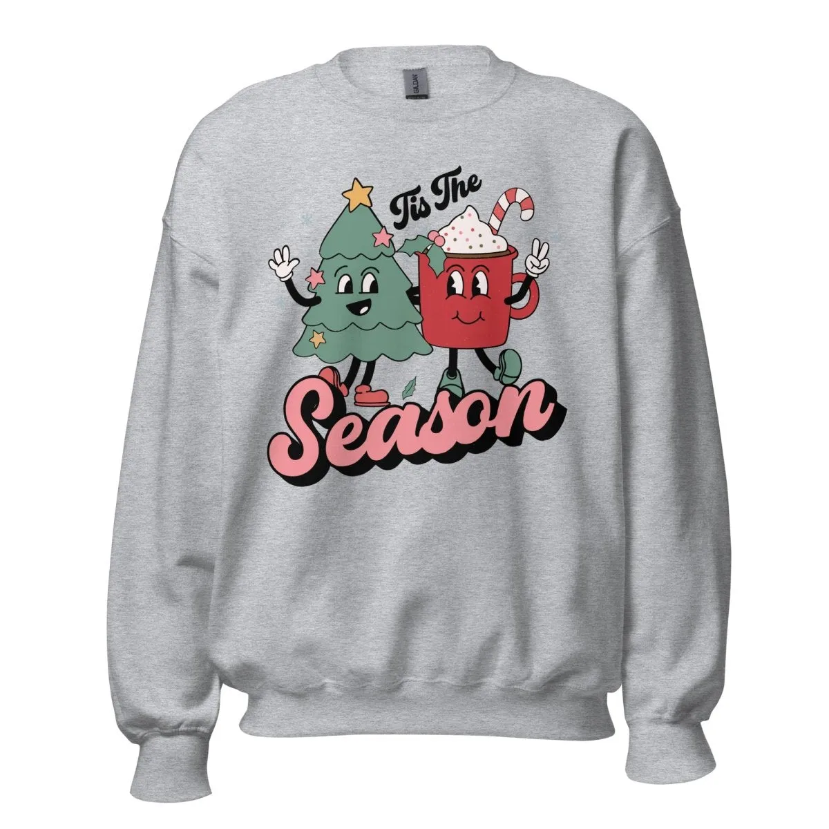 Holiday 'Tis The Season Characters' Crewneck Sweatshirt