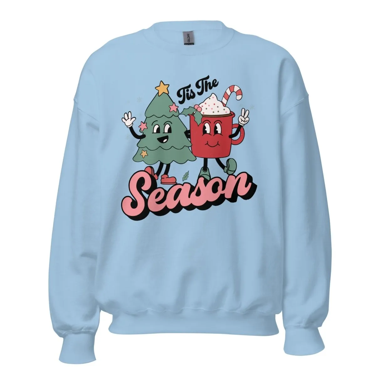 Holiday 'Tis The Season Characters' Crewneck Sweatshirt