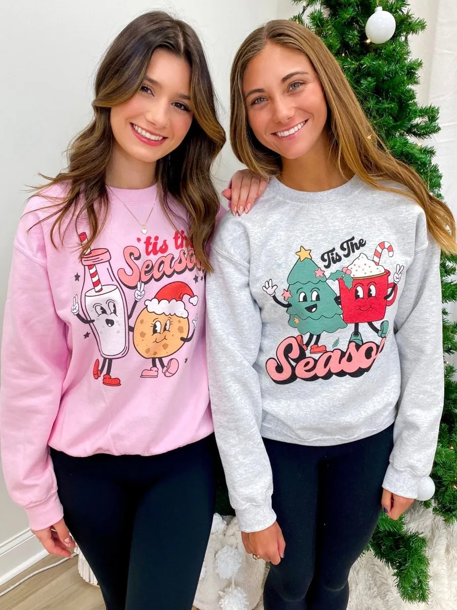 Holiday 'Tis The Season Characters' Crewneck Sweatshirt