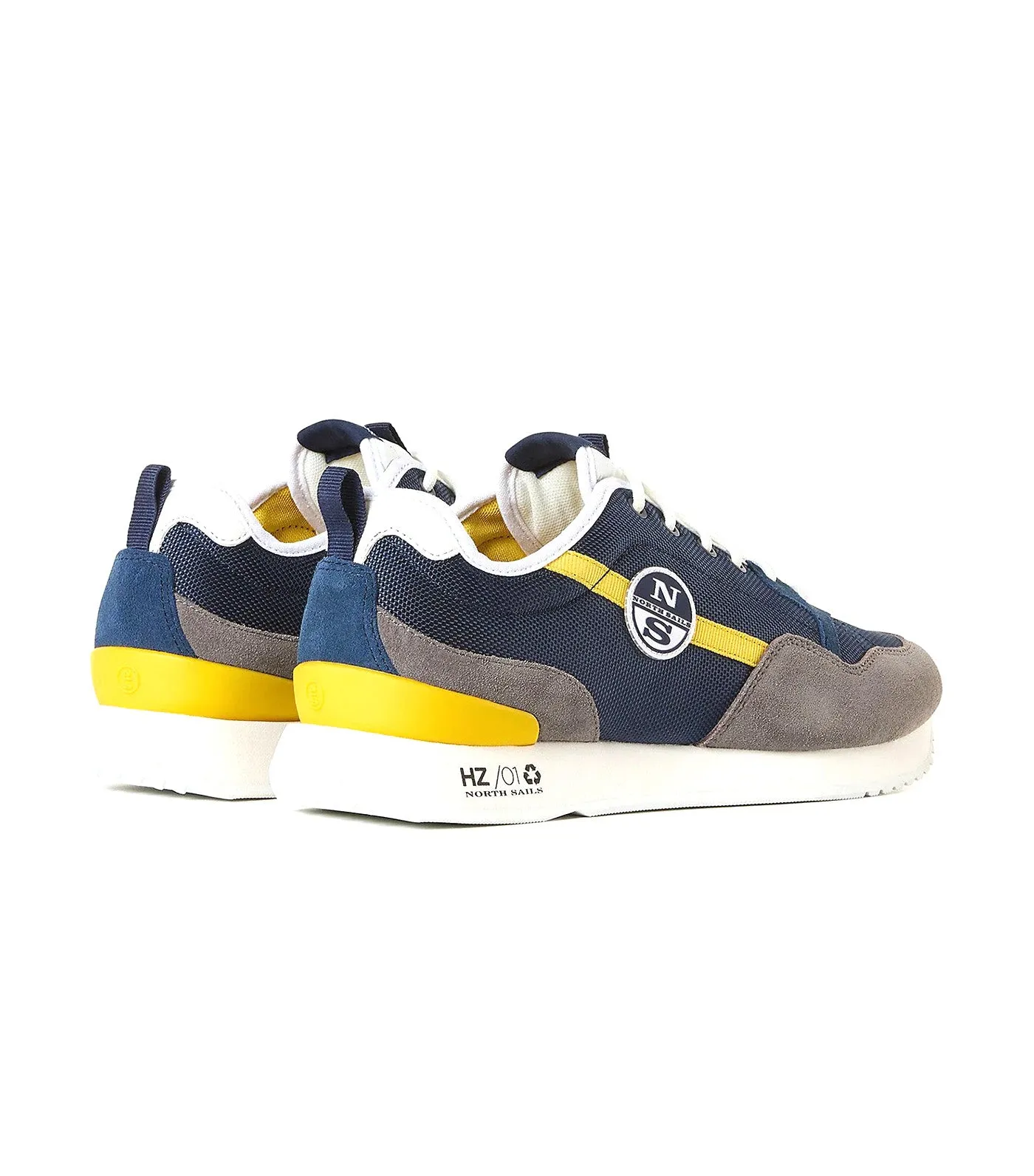 Horizon Jet Sneakers Navy/Yellow