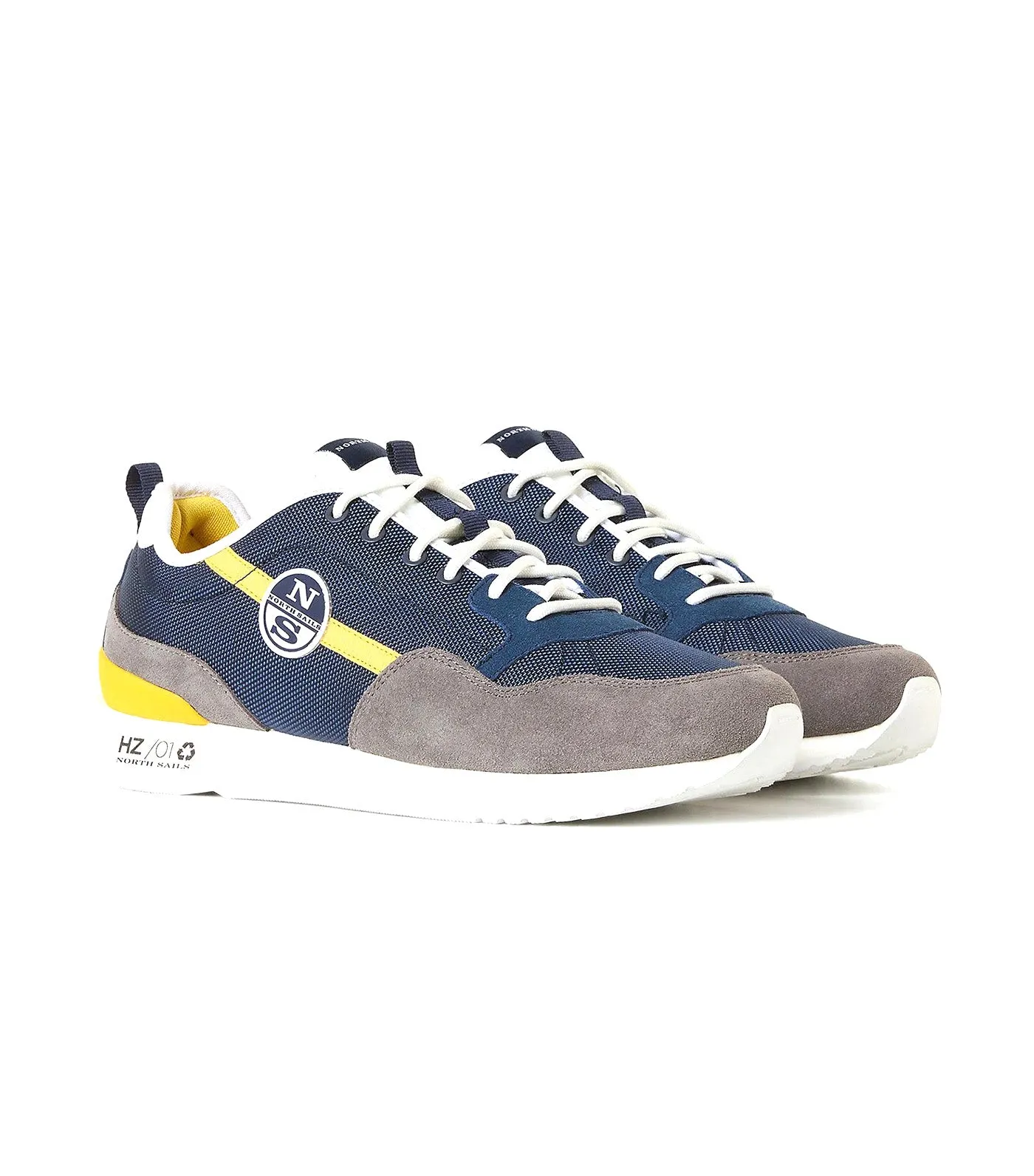 Horizon Jet Sneakers Navy/Yellow