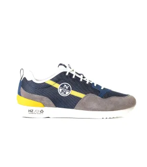 Horizon Jet Sneakers Navy/Yellow