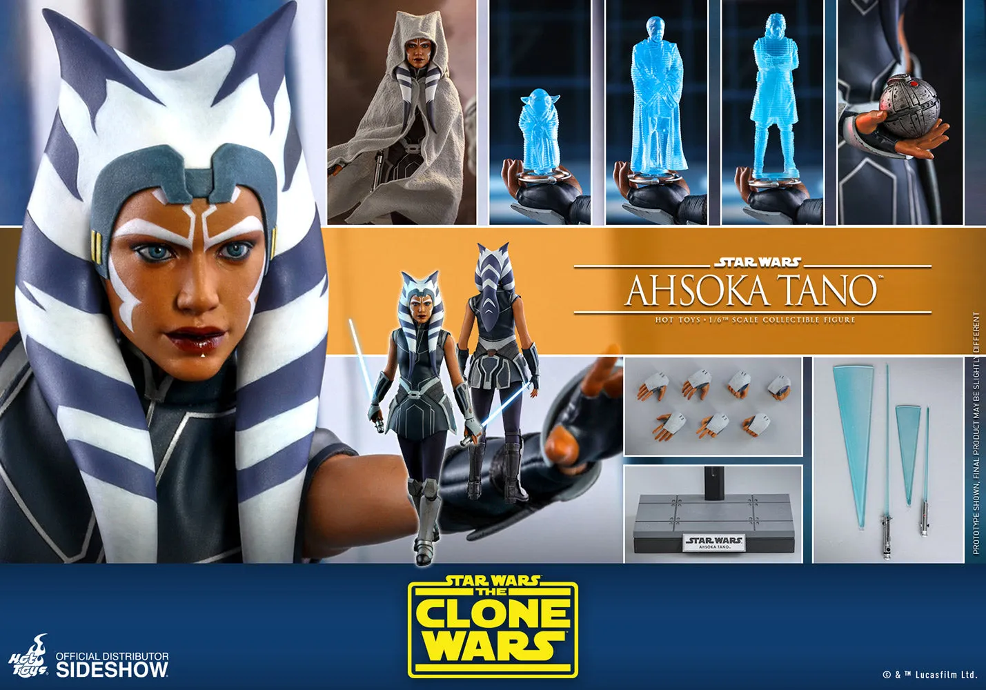 Hot Toys Ahsoka Tano Sixth Scale Figure