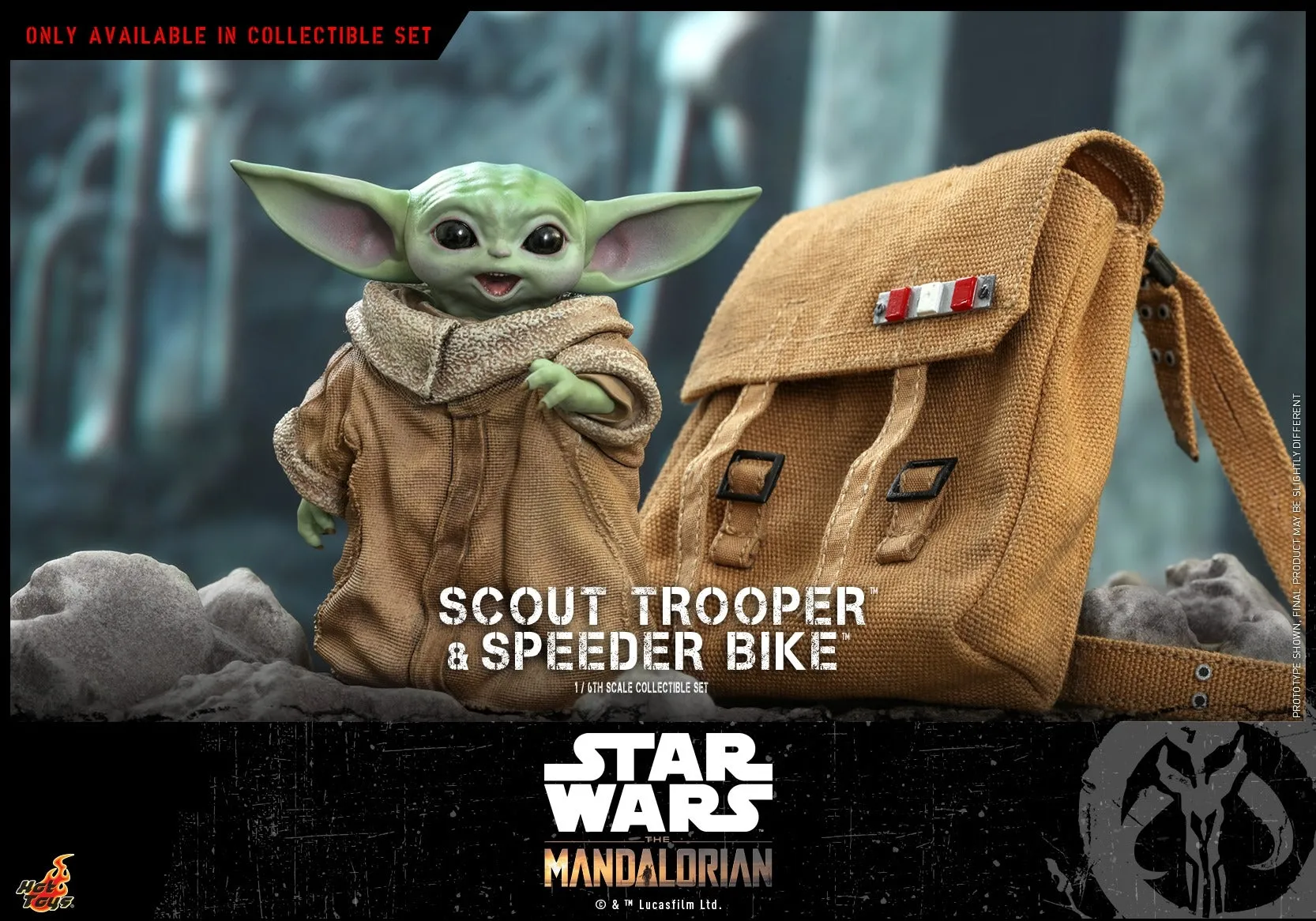 Hot Toys - TMS017 - The Mandalorian - 1/6th scale Scout Trooper and Speeder Bike Collectible Set