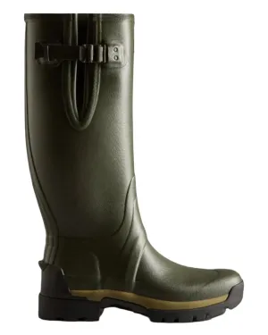 Hunter Mens Balmoral Neoprene Adjustable Wellington Boots