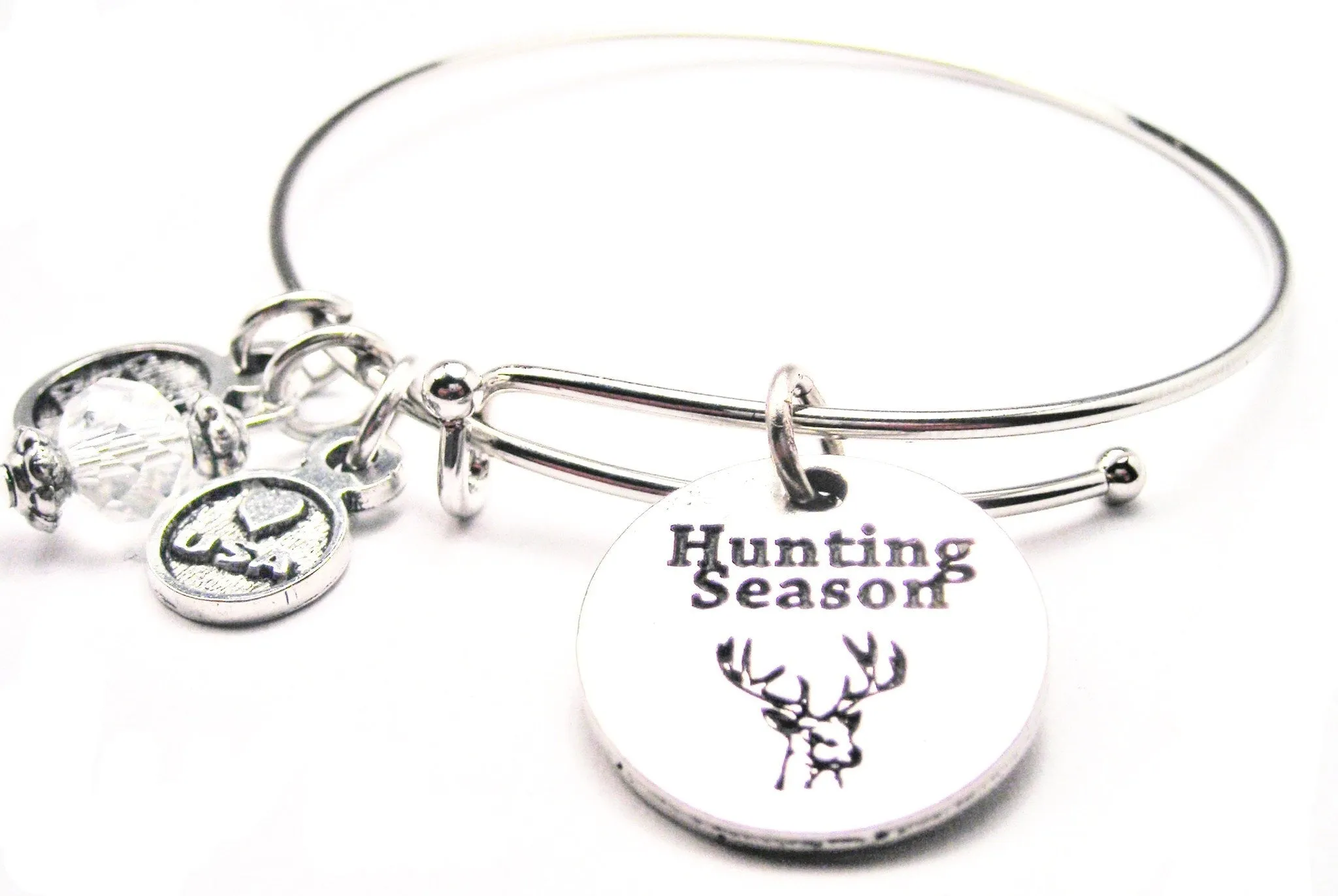 Hunting Season Expandable Bangle Bracelet