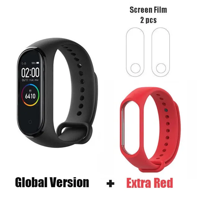 In Stock Original Xiaomi Mi Band 4 Smart Miband 3 Color Screen Bracelet Heart Rate Fitness Music Bluetooth 50M Waterproof Band 4