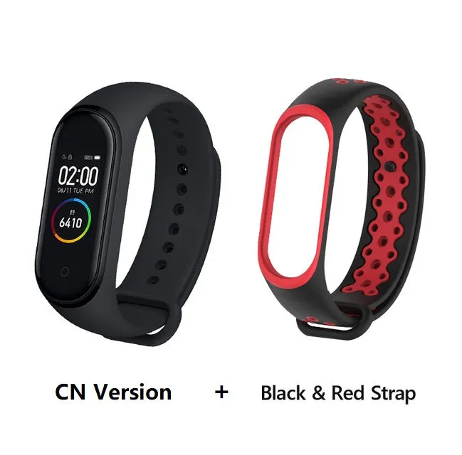 In Stock Original Xiaomi Mi Band 4 Smart Miband 3 Color Screen Bracelet Heart Rate Fitness Music Bluetooth 50M Waterproof Band 4