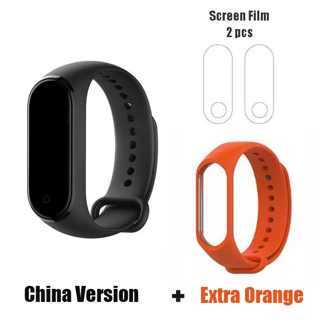 In Stock Original Xiaomi Mi Band 4 Smart Miband 3 Color Screen Bracelet Heart Rate Fitness Music Bluetooth 50M Waterproof Band 4