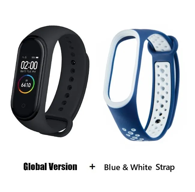 In Stock Original Xiaomi Mi Band 4 Smart Miband 3 Color Screen Bracelet Heart Rate Fitness Music Bluetooth 50M Waterproof Band 4