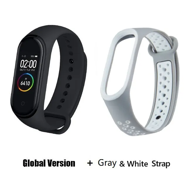 In Stock Original Xiaomi Mi Band 4 Smart Miband 3 Color Screen Bracelet Heart Rate Fitness Music Bluetooth 50M Waterproof Band 4