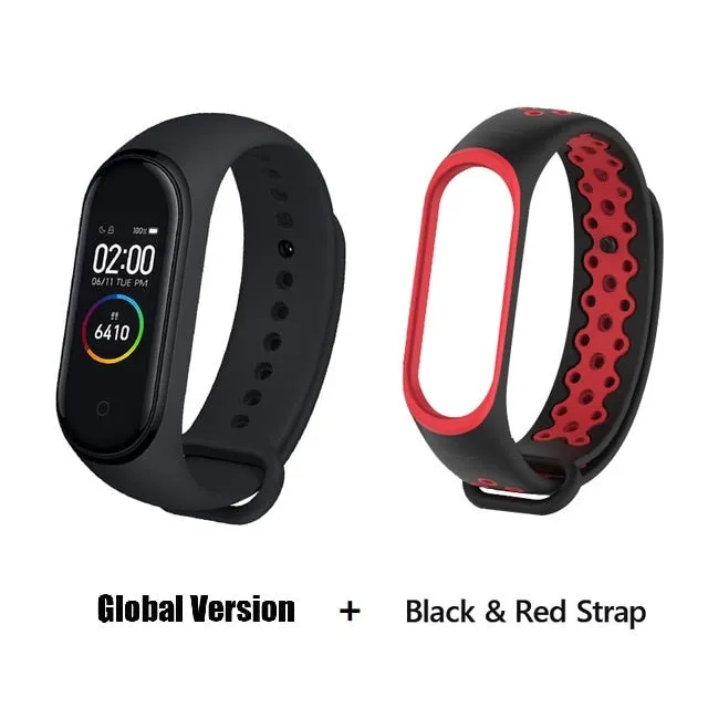 In Stock Original Xiaomi Mi Band 4 Smart Miband 3 Color Screen Bracelet Heart Rate Fitness Music Bluetooth 50M Waterproof Band 4