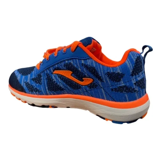 Joma scarpa da ginnastica da ragazzo Alaska Jr 604 Blue-Orange J.ALASW-604