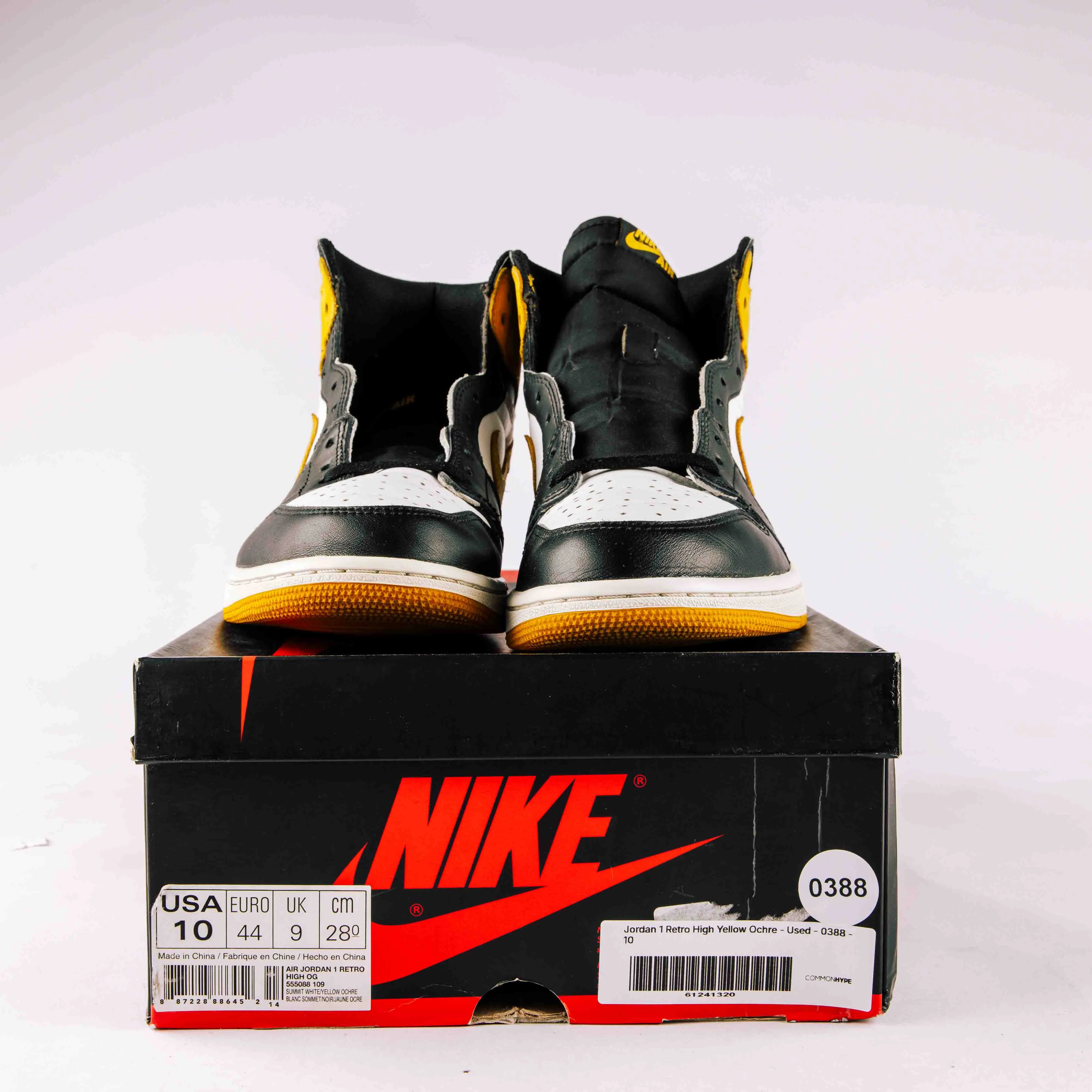 Jordan 1 Retro High Yellow Ochre - Used - 0388