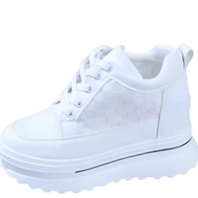 Joskaa 2024 New White Sneakers With Platform