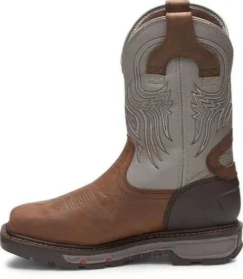 JUSTIN - Mens Commander X5 Pull-on Waterproof Work Boot