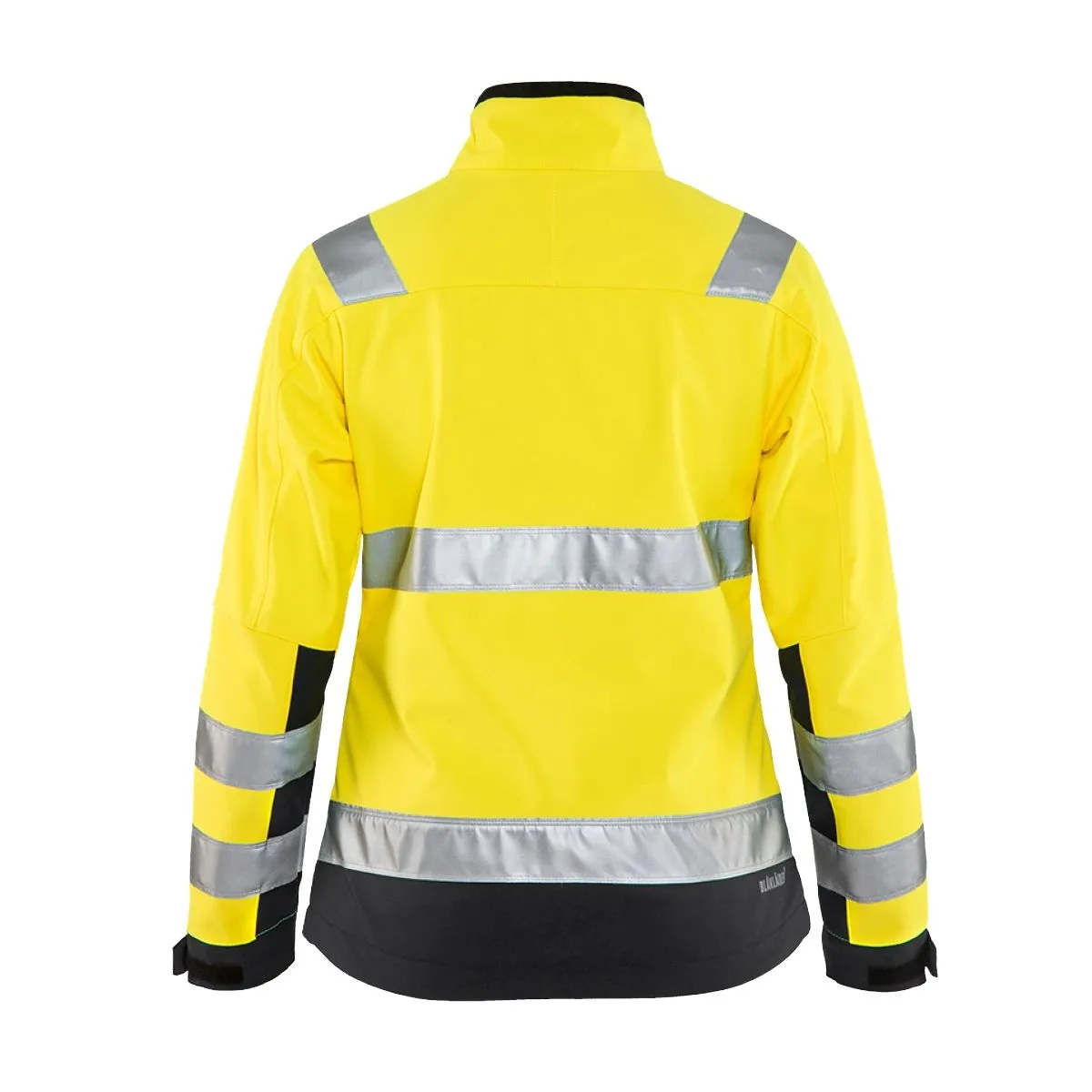 Ladies&#x20;High&#x20;Vis&#x20;Softshell&#x20;Jacket&#x20;4902&#x20;High&#x20;Vis&#x20;Oranje&#x2F;Marineblauw&#x20;-&#x20;Bl&#xE5;kl&#xE4;der