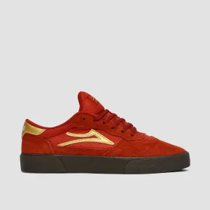 Lakai Cambridge Shoes - Red/Gum Suede - Kids