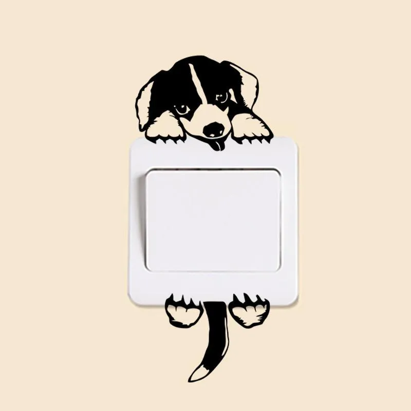 Lovely Beagle Light Switch Stickers