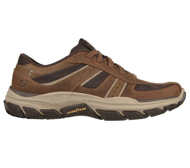 Men's Relaxed Fit Skechers 204330 Respected Edgemere Good Year Walking Trainers