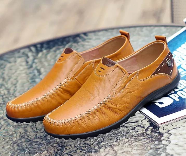 Men's Split Leather Casual Shoes