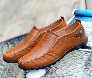 Men's Split Leather Casual Shoes