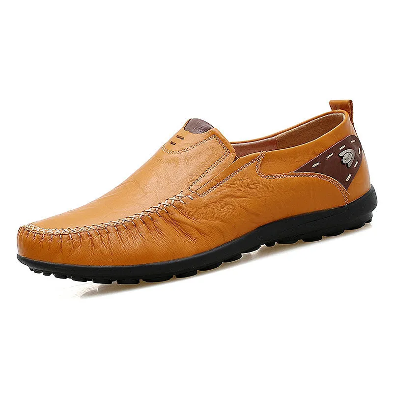 Men's Split Leather Casual Shoes