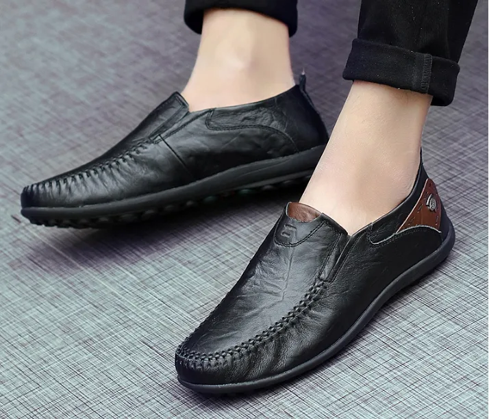 Men's Split Leather Casual Shoes