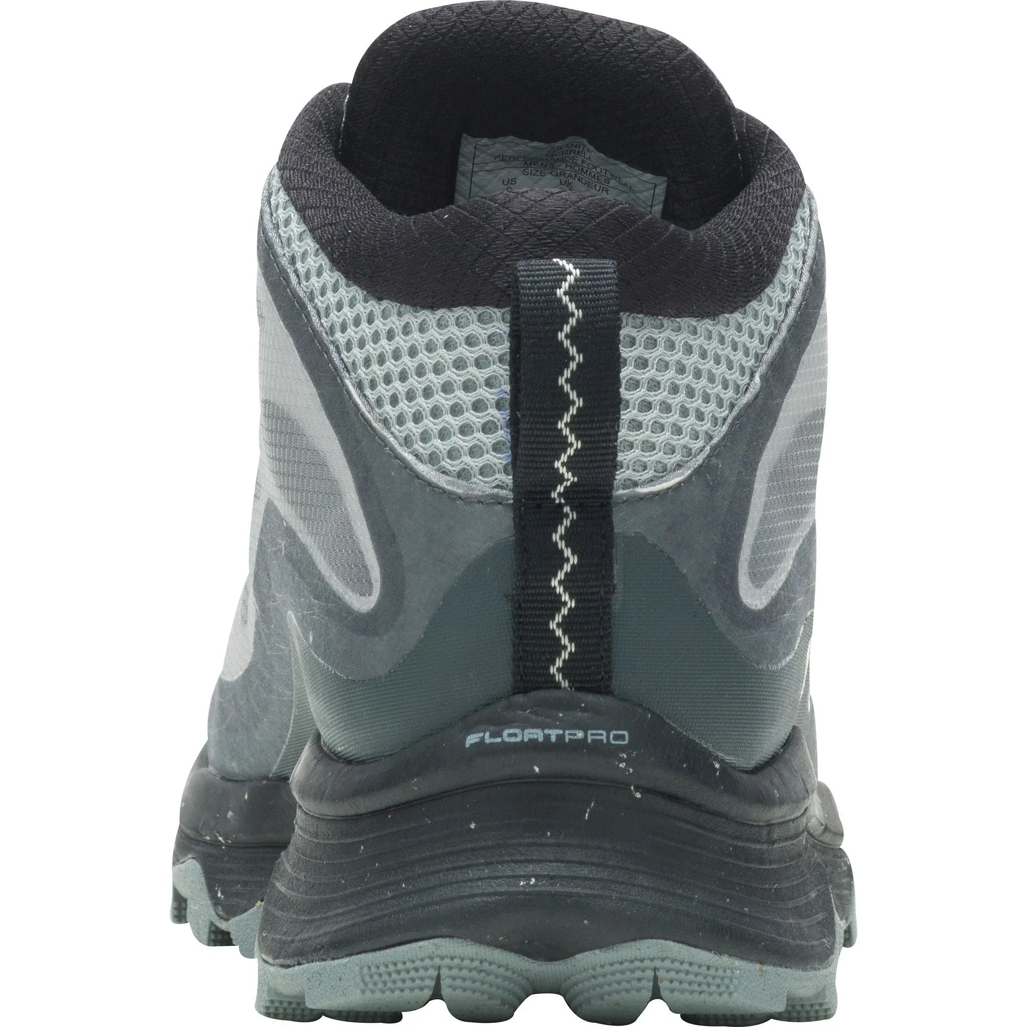 Merrell Moab Speed Mid GORE-TEX Mens Walking Boots - Grey